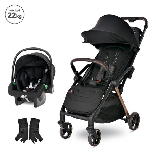 LORELLI ΠΟΛΥΚΑΡΟΤΣΙ 2 ΣΕ 1 ΜΕ ΚΑΘΙΣΜΑ ΑΥΤΟΚΙΝΗΤΟΥ LORET BLACK 10021992401