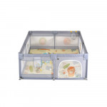 Το σετ παρκοκρέβατου GameZone της Moni έχει σχεδιαστεί για παιδιά ηλικίας 6 έως 36 μηνών, παρέχοντας ένα ασφαλές, άνετο και διασκεδαστικό περιβάλλον παιχνιδιού.