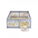 Το σετ παρκοκρέβατου GameZone της Moni έχει σχεδιαστεί για παιδιά ηλικίας 6 έως 36 μηνών, παρέχοντας ένα ασφαλές, άνετο και διασκεδαστικό περιβάλλον παιχνιδιού.