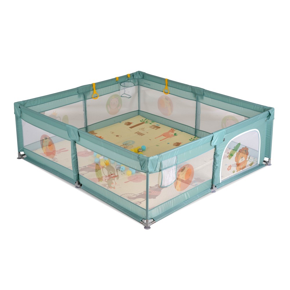 MONI ΠΑΡΚΟ ΜΕ ΣΤΡΩΜΑ ΠΑΙΧΝΙΔΙΟΥ 180/200CM MINT 3801005210411