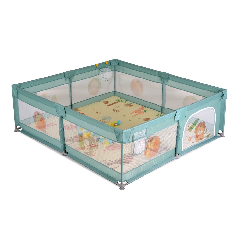 MONI ΠΑΡΚΟ ΜΕ ΣΤΡΩΜΑ ΠΑΙΧΝΙΔΙΟΥ 180/200CM MINT 3801005210411