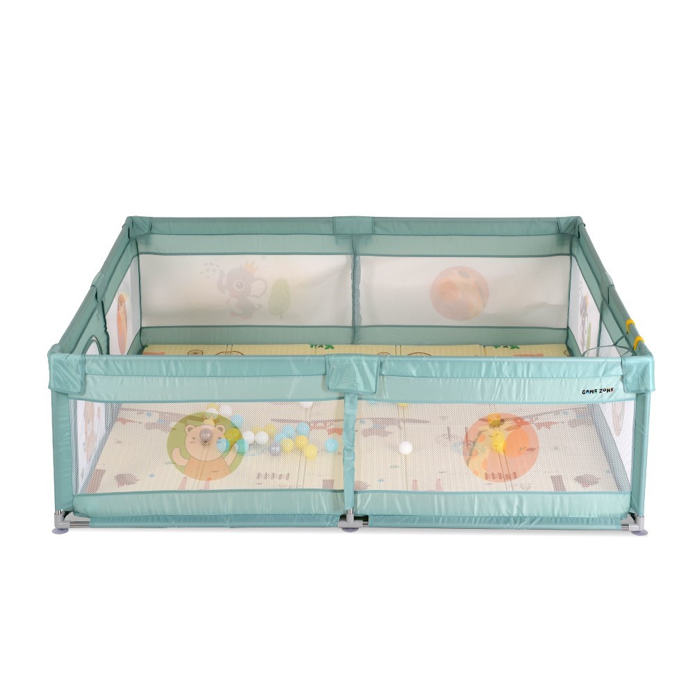 MONI ΠΑΡΚΟ ΜΕ ΣΤΡΩΜΑ ΠΑΙΧΝΙΔΙΟΥ 180/200CM MINT 3801005210411