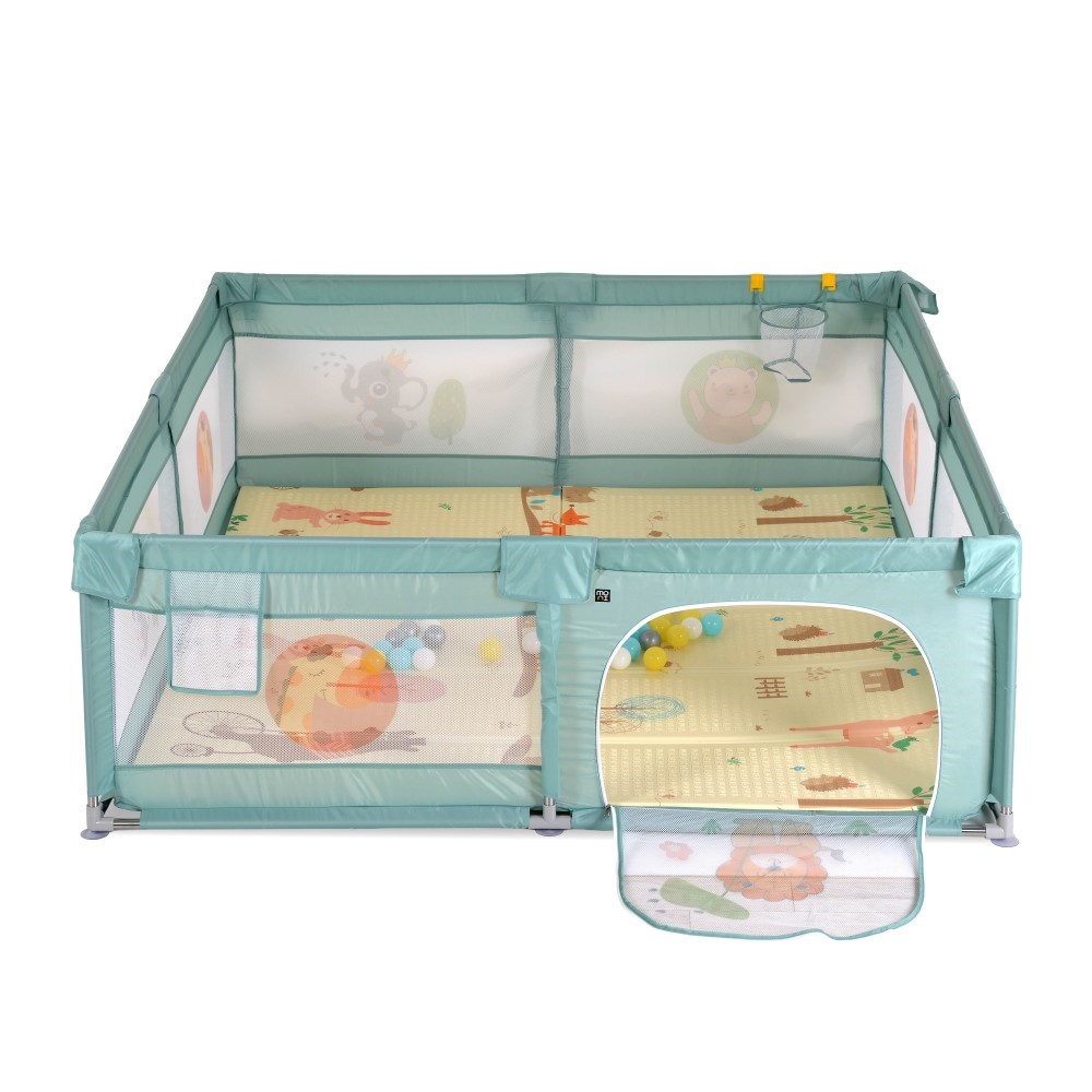 MONI ΠΑΡΚΟ ΜΕ ΣΤΡΩΜΑ ΠΑΙΧΝΙΔΙΟΥ 180/200CM MINT 3801005210411