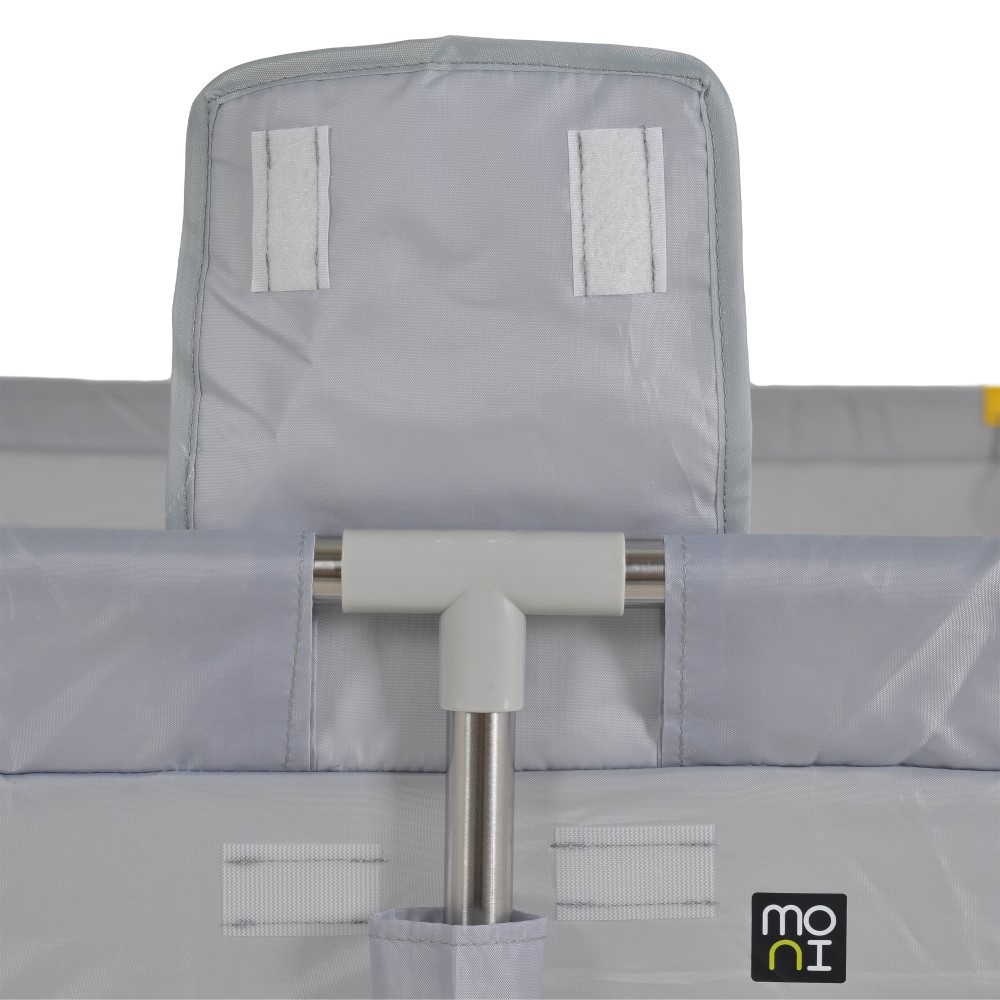 MONI ΠΑΡΚΟ ΜΕ ΣΤΡΩΜΑ ΠΑΙΧΝΙΔΙΟΥ 150/200CM GREY 3801005210367