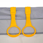 MONI ΠΑΡΚΟ ΜΕ ΣΤΡΩΜΑ ΠΑΙΧΝΙΔΙΟΥ 150/200CM GREY 3801005210367