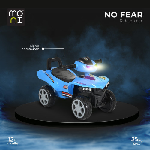 MONI ΑΥΤΟΚΙΝΗΤΟ ΠΕΡΠΑΤΟΥΡΑ 999 NO FEAR BLUE 3800146231958