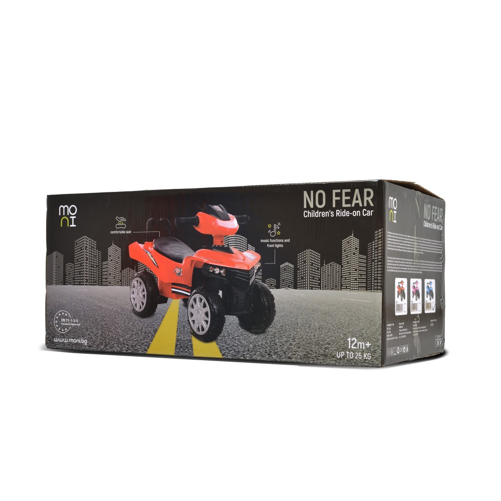 MONI ΑΥΤΟΚΙΝΗΤΟ ΠΕΡΠΑΤΟΥΡΑ 999 NO FEAR PINK 3800146231972