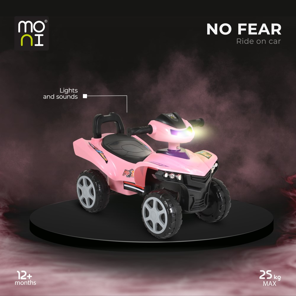 MONI ΑΥΤΟΚΙΝΗΤΟ ΠΕΡΠΑΤΟΥΡΑ 999 NO FEAR PINK 3800146231972