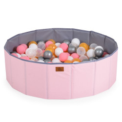 MONI TOYS ΠΤΥΣΣΟΜΕΝΗ ΠΙΣΙΝΑ ΜΕ ΜΠΑΛΕΣ MELO PINK 3801005602247