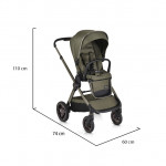 Η φωτογραφία δείχνει Βρεφικό Πολυκαρότσι 2 σε 1 Cangaroo stroller iClickΧαρακτηριστικά:Κατάλληλο από τη γέννηση έως 22 κιλά.