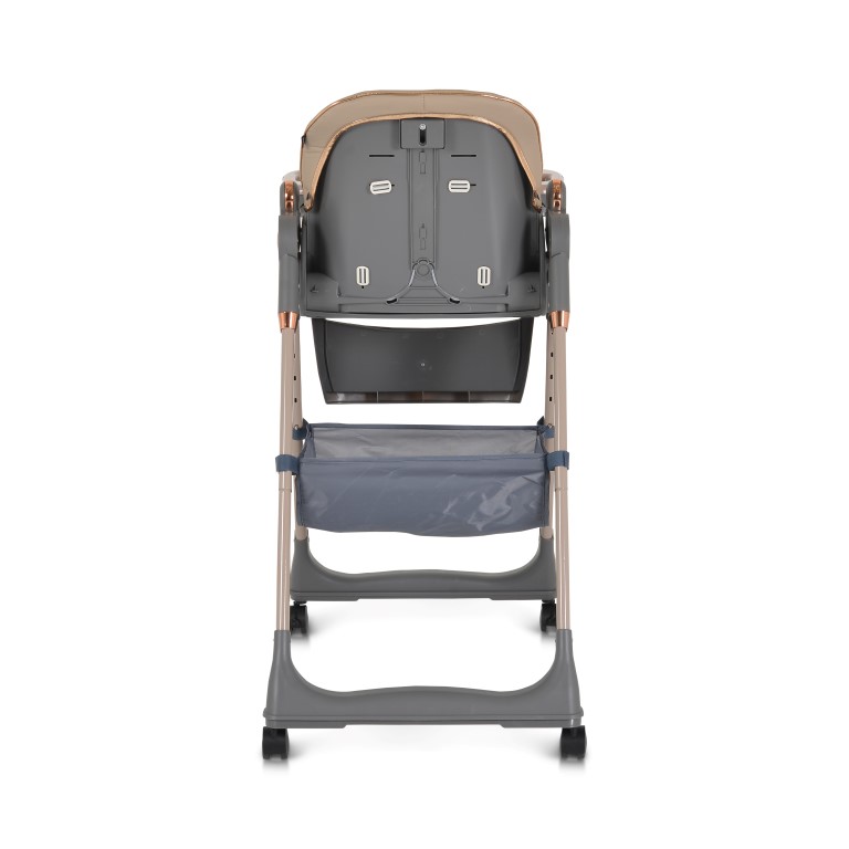 Καρεκλάκι Φαγητού Moni LindoΣετ παιδικό καρεκλάκι,σαλιάρα σιλικόνης,κουτάλι και πιρούνι,μαξιλάρι PU,4 ρόδες με πώματα,δίσκος τροφοδοσίας 2 στρώσεων,4 θέσεις του δίσκου τροφοδοσίας,3 θέσεις πλάτης, 5 θέσεις ύψους,3 θέσεις γωνίας στήριγμα ποδιών,μαξιλαράκια ώμων,σύστημα συγκράτησης 5 σημείων.