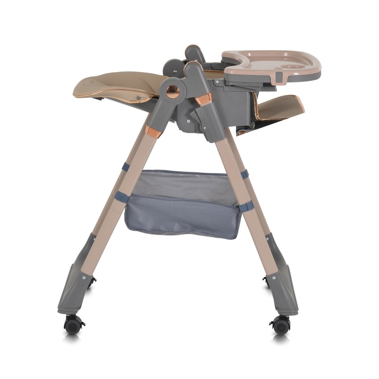 Καρεκλάκι Φαγητού Moni LindoΣετ παιδικό καρεκλάκι,σαλιάρα σιλικόνης,κουτάλι και πιρούνι,μαξιλάρι PU,4 ρόδες με πώματα,δίσκος τροφοδοσίας 2 στρώσεων,4 θέσεις του δίσκου τροφοδοσίας,3 θέσεις πλάτης, 5 θέσεις ύψους,3 θέσεις γωνίας στήριγμα ποδιών,μαξιλαράκια ώμων,σύστημα συγκράτησης 5 σημείων.