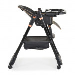 Η φωτογραφία δείχνει Καρεκλάκι Φαγητού Moni LindoΣετ παιδικό καρεκλάκι,σαλιάρα σιλικόνης,κουτάλι και πιρούνι,μαξιλάρι PU,4 ρόδες με πώματα,δίσκος τροφοδοσίας 2 στρώσεων,4 θέσεις του δίσκου τροφοδοσίας,3 θέσεις πλάτης, 5 θέσεις ύψους,3 θέσεις γωνίας στήριγμα ποδιών,μαξιλαράκια ώμων,σύστημα συγκράτηση