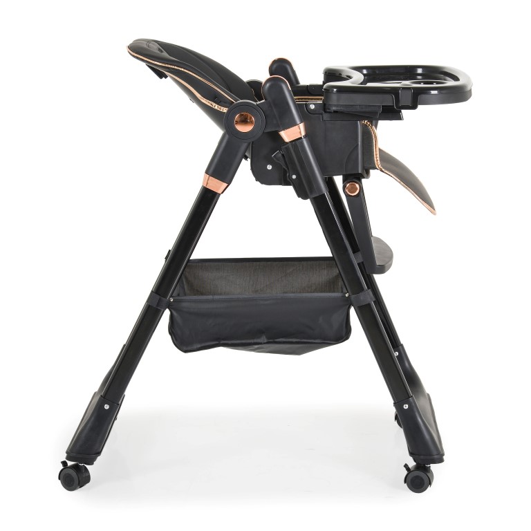 Η φωτογραφία δείχνει Καρεκλάκι Φαγητού Moni LindoΣετ παιδικό καρεκλάκι,σαλιάρα σιλικόνης,κουτάλι και πιρούνι,μαξιλάρι PU,4 ρόδες με πώματα,δίσκος τροφοδοσίας 2 στρώσεων,4 θέσεις του δίσκου τροφοδοσίας,3 θέσεις πλάτης, 5 θέσεις ύψους,3 θέσεις γωνίας στήριγμα ποδιών,μαξιλαράκια ώμων,σύστημα συγκράτηση