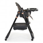 Η φωτογραφία δείχνει Καρεκλάκι Φαγητού Moni LindoΣετ παιδικό καρεκλάκι,σαλιάρα σιλικόνης,κουτάλι και πιρούνι,μαξιλάρι PU,4 ρόδες με πώματα,δίσκος τροφοδοσίας 2 στρώσεων,4 θέσεις του δίσκου τροφοδοσίας,3 θέσεις πλάτης, 5 θέσεις ύψους,3 θέσεις γωνίας στήριγμα ποδιών,μαξιλαράκια ώμων,σύστημα συγκράτηση