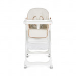 Η φωτογραφία δείχνει Καρεκλάκι Φαγητού Moni LindoΣετ παιδικό καρεκλάκι,σαλιάρα σιλικόνης,κουτάλι και πιρούνι,μαξιλάρι PU,4 ρόδες με πώματα,δίσκος τροφοδοσίας 2 στρώσεων,4 θέσεις του δίσκου τροφοδοσίας,3 θέσεις πλάτης, 5 θέσεις ύψους,3 θέσεις γωνίας στήριγμα ποδιών,μαξιλαράκια ώμων,σύστημα συγκράτηση