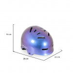 Η φωτογραφία δείχνει Παιδικό κράνος της εταιρείας Byox για ποδήλατο και skate με 11 οπές εξαερισμούΜε ρυθμιζόμενο μέγεθος M : 54-58 cmΥλικό :κέλυφος EPS+PCΜε τεχνολογία In-mould και αφαιρούμενη επένδυσηΚούμπωμα με LED.