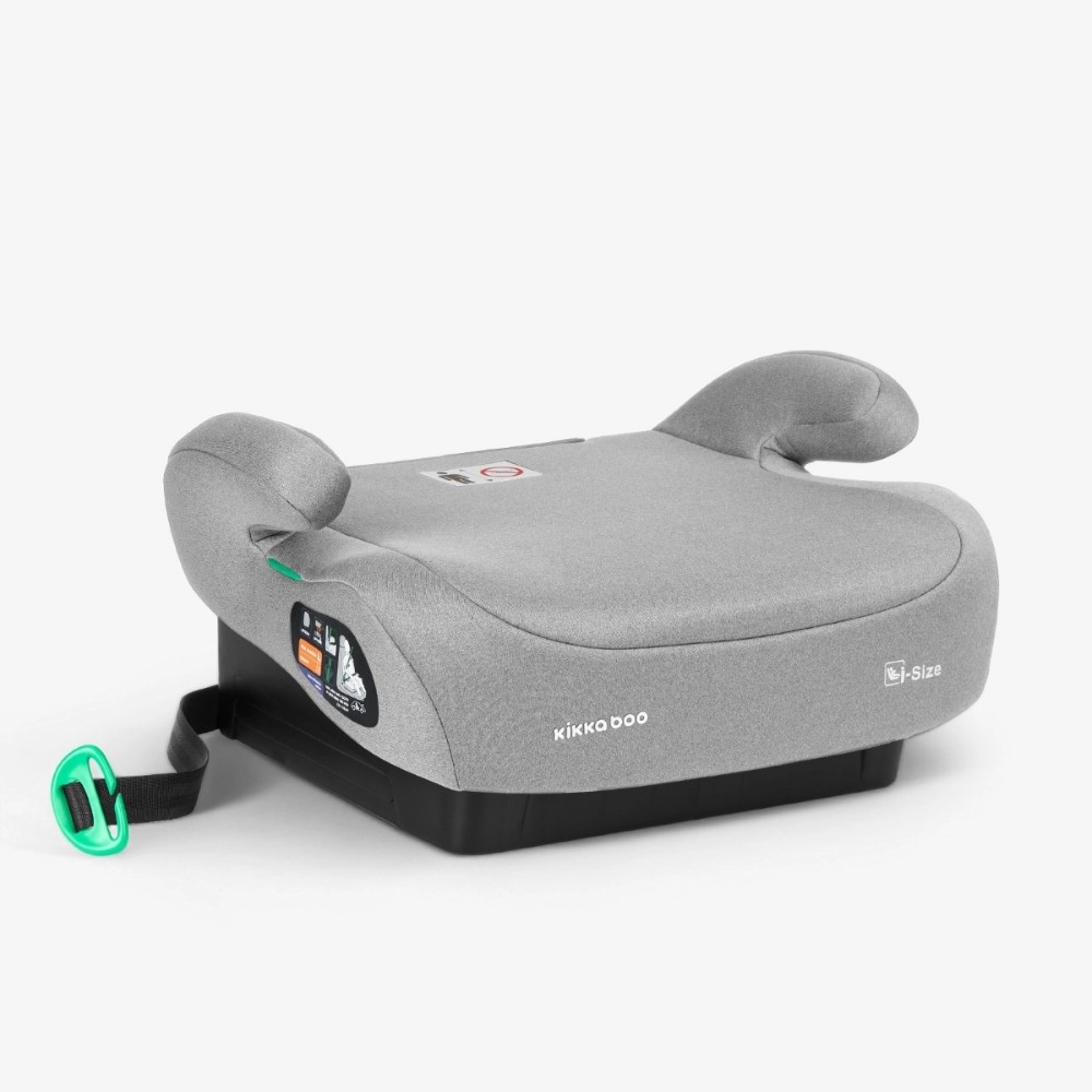 Η φωτογραφία δείχνει i-SIZE (125-150 cm)Κατάλληλο προς τα εμπρός από 125 έως 150 cmΤοποθέτηση ζώνης ασφαλείας αυτοκινήτουΓάντζος μισοφέγγαρου που εμποδίζει το παιδί να πνιγεί όταν χρησιμοποιεί τη ζώνηΜαλακό και άνετο κάθισμαΔοκιμασμένο σύμφωνα με τον Κανονισμό των Ηνωμένων Εθνών Αρ.