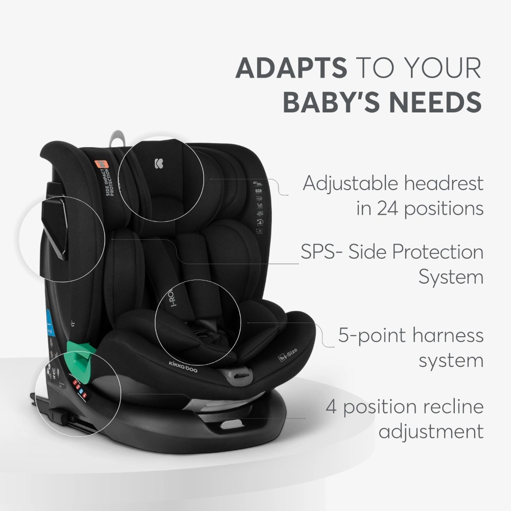 Η φωτογραφία δείχνει Κάθισμα αυτοκινήτου τηε εταιρείας Kikka Boo.