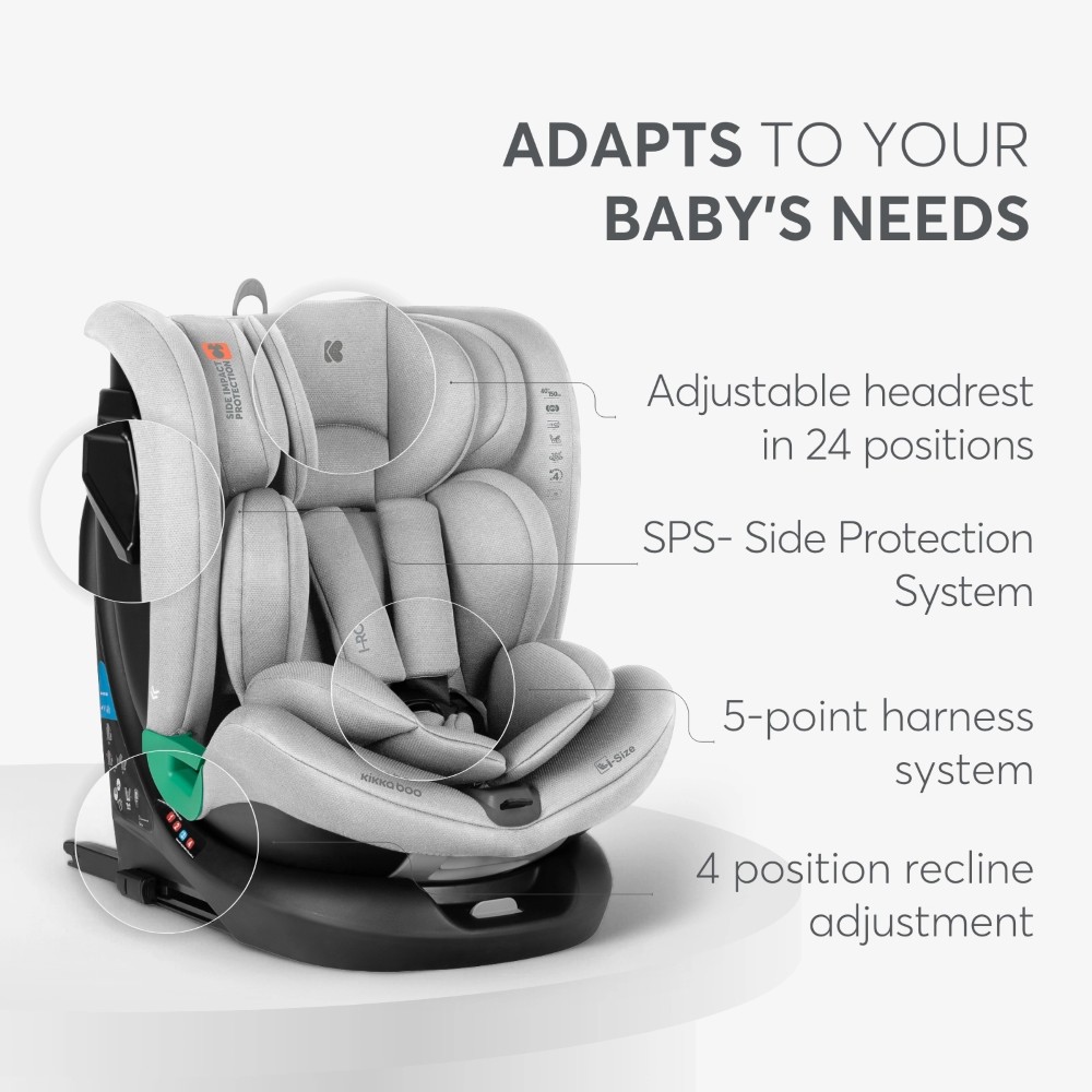 Η φωτογραφία δείχνει Κάθισμα αυτοκινήτου τηε εταιρείας Kikka Boo.