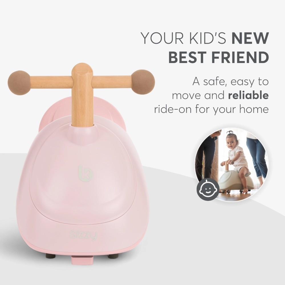 Η φωτογραφία δείχνει Το Sizzy είναι ένα παιχνίδι ridе-on πολλαπλών κατευθύνσεων που προσφέρει στα παιδιά περισσότερη διασκέδαση.