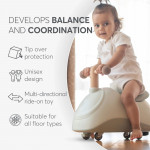 Η φωτογραφία δείχνει Το Sizzy είναι ένα παιχνίδι ridе-on πολλαπλών κατευθύνσεων που προσφέρει στα παιδιά περισσότερη διασκέδαση.