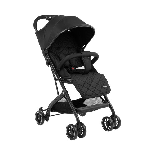 KIKKA BOO ΚΑΡΟΤΣΙ ΒΟΛΤΑΣ ΑΛΟΥΜΙΝΙΟΥ ΜΕ ΠΟΔΟΣΑΚΟ MILEY BLACK 31001030132 - (ΔΩΡΟ AΞΙΑΣ €20 ΒΡΕΦΙΚΗ ΚΟΥΒΕΡΤΟΥΛΑ)