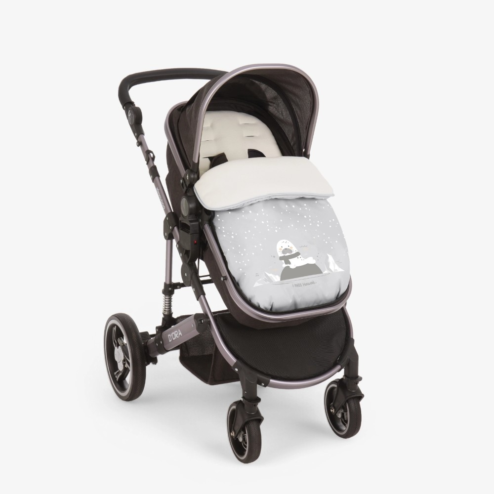 Η φωτογραφία δείχνει Ποδόσακος καροτσιού της εταιρείας Kikka Boo.