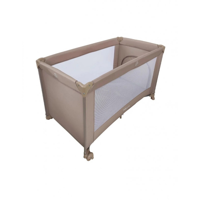 Η φωτογραφία δείχνει Παρκοκρέβατο Dream 1 Layer Grey Baby AdventureΚατάλληλο από 0 έως 36 μήνεςΔιαθέτει 2 πλευρές με δίχτυ και 2 με ύφασμαΠλευρικό άνοιγμα με φερμουάρΜαλακό ΣτρώματακιΟι 2 τροχοί βοηθουν στην καλύτερη μεταφορα τουΕιδική θήκη για την μεταφορά και την αποθήκευσή τουΣυμπαγές και μικρό μ