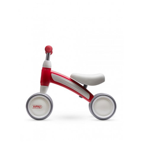 Η φωτογραφία δείχνει QPlay Cutey Ποδήλατο Ισορροπίας - ΠερπατούραΑφού στεκόμαστε στα ποδαράκια μας ήρθε η ώρα να κάνουμε και βόλτες με το ποδηλατάκι/περπατούρα Cutey από την QplayΑντιολισθητικές ρόδες με υλικό EVA και ειδικό σχεδιασμό Cool wheel που σας εξασφαλίζει γερό κράτημα και αντοχή στη φθόραΜ