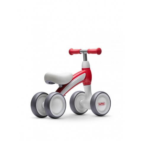 Η φωτογραφία δείχνει QPlay Cutey Ποδήλατο Ισορροπίας - ΠερπατούραΑφού στεκόμαστε στα ποδαράκια μας ήρθε η ώρα να κάνουμε και βόλτες με το ποδηλατάκι/περπατούρα Cutey από την QplayΑντιολισθητικές ρόδες με υλικό EVA και ειδικό σχεδιασμό Cool wheel που σας εξασφαλίζει γερό κράτημα και αντοχή στη φθόραΜ