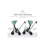 Qplay Elite Platinum Τρίκυκλο Ποδήλατο 6-Σε-1 Για 10-72 Μηνών Green&nbsp;Το Απόλυτο Πολυμορφικό Τρίκυκλο για Μοναδικές ΒόλτεςΤο QPlay Elite Platinum 6-σε-1 είναι ένα προηγμένο τρίκυκλο που συνδυάζει κομψότητα, ασφάλεια και ευελιξία.