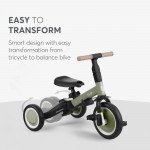 Το Flip είναι ένα πολυλειτουργικό τρίκυκλο που μπορεί να χρησιμοποιηθεί με 5 διαφορετικούς τρόπους - Push Mode, Tricycle, Balance Bike και Bike, προσφέροντας στα παιδιά περισσότερη διασκέδαση και άνεση εν κινήσει.