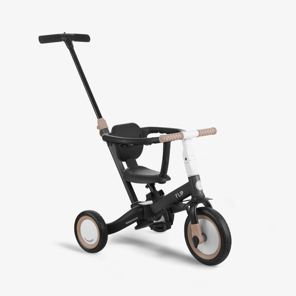 Το Flip είναι ένα πολυλειτουργικό τρίκυκλο που μπορεί να χρησιμοποιηθεί με 4 διαφορετικούς τρόπους - Push Mode, Tricycle, Balance Bike και Bike, προσφέροντας στα παιδιά περισσότερη διασκέδαση και άνεση εν κινήσει.
