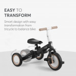 Το Flip είναι ένα πολυλειτουργικό τρίκυκλο που μπορεί να χρησιμοποιηθεί με 4 διαφορετικούς τρόπους - Push Mode, Tricycle, Balance Bike και Bike, προσφέροντας στα παιδιά περισσότερη διασκέδαση και άνεση εν κινήσει.