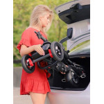 Η φωτογραφία δείχνει Qplay Rito Air Αναδιπλούμενο Τρίκυκλο Ποδηλατάκι 10 - 72 μηνών BlackΤρίκυκλο ποδήλατο που ακολουθεί την ανάπτυξη του παιδιού από 10 έως 72 μηνώνΡυθμιζόμενο καθ’ ύψος τιμόνι γονέαΑναδιπλούμενο – αφαιρούμενο σκίαστρο με UV προστασία UPF 50+Πλάτη καθίσματος με 2 θέσεις ανάκλισης γι