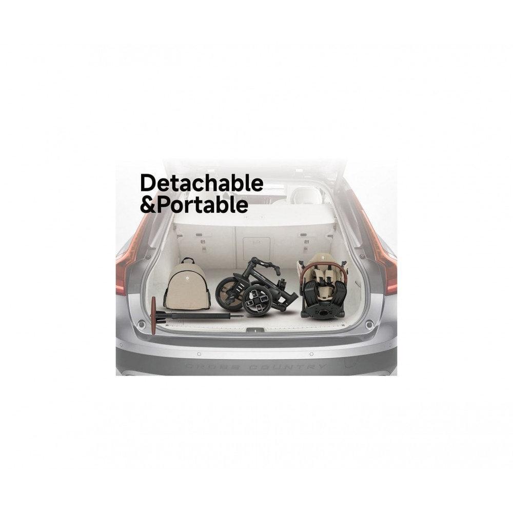 Η φωτογραφία δείχνει Το QPlay Comfo Max 8 σε 1 δεν είναι απλώς ένα τρίκυκλο – είναι ένας αξιόπιστος σύντροφος που εξελίσσεται μαζί με το παιδί σας, προσφέροντας κάθε φορά μια νέα εμπειρία άνεσης και διασκέδασης.