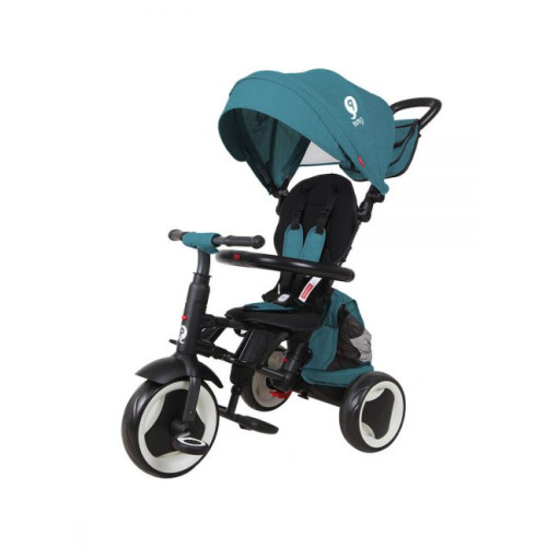 Qplay ΤΡΙΚΥΚΛΟ ΠΤΥΣΣΟΜΕΝΟ ΠΟΔΗΛΑΤΟ RITO PLUS EVA WHEELS GREEN 0686268625119
