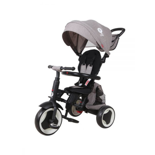 Qplay ΤΡΙΚΥΚΛΟ ΠΤΥΣΣΟΜΕΝΟ ΠΟΔΗΛΑΤΟ RITO PLUS EVA WHEELS GREY 0686268625102