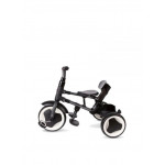 Η φωτογραφία δείχνει Qplay Rito Plus Eva Αναδιπλούμενο Τρίκυκλο Ποδηλατάκι 10 - 72 μηνών BlackΤρίκυκλο ποδήλατο που ακολουθεί την ανάπτυξη του παιδιού από 10 έως 72 μηνώνΡυθμιζόμενο καθ’ ύψος τιμόνι γονέαΑναδιπλούμενο – αφαιρούμενο σκίαστρο με UV προστασία UPF 50+Πλάτη καθίσματος με 2 θέσεις ανάκλισ