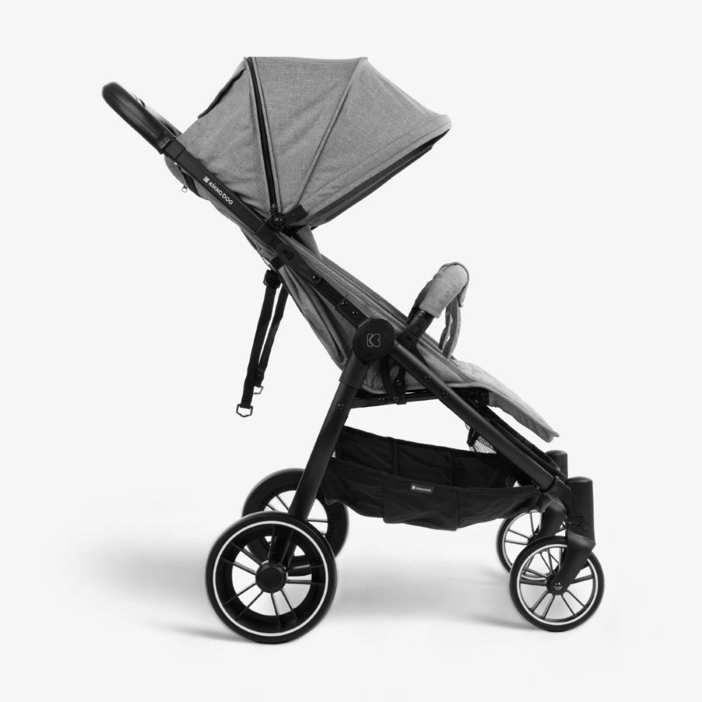 KIKKA BOO ΚΑΡΟΤΣΙ ΔΙΔΥΜΩΝ ΜΕ ΠΟΔΟΣΑΚΟΥΣ HAPPY 2 LIGHT GREY.