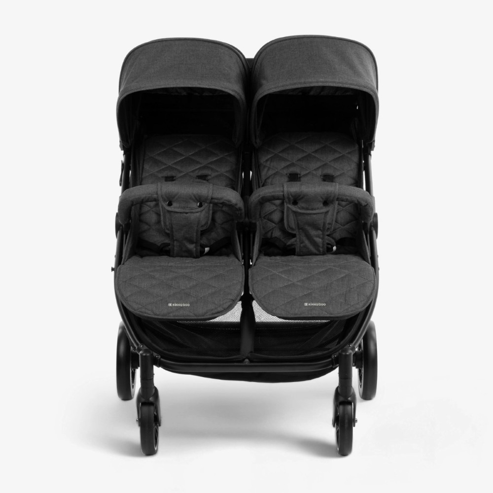 KIKKA BOO ΚΑΡΟΤΣΙ ΔΙΔΥΜΩΝ ΜΕ ΠΟΔΟΣΑΚΟΥΣ HAPPY 2 BLACK 2023.