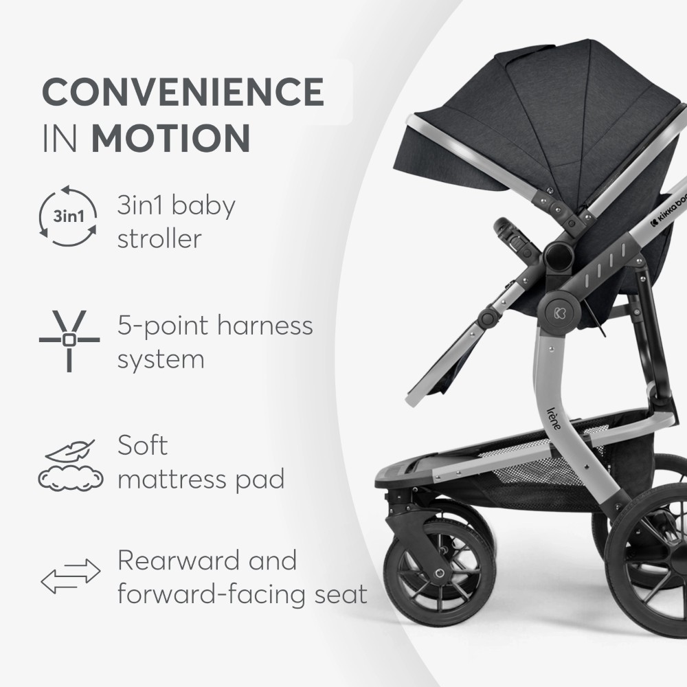 Πολυκαρότσι 3 σε 1 της εταιρείας Kikka Boo.