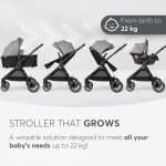 Η φωτογραφία δείχνει Πολυκαρότσι 3 σε 1 της εταιρείας Kikka Boo.