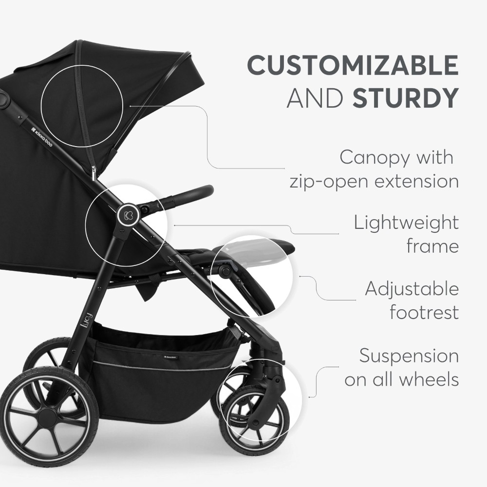 Η φωτογραφία δείχνει Καρότσι βόλτας της εταιρείας Kikka Boo.