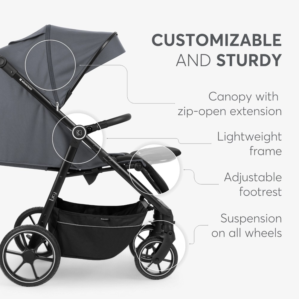 Η φωτογραφία δείχνει Καρότσι βόλτας της εταιρείας Kikka Boo.