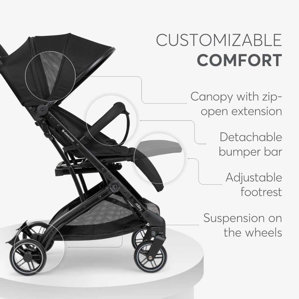 Το καρότσι αυτό είναι κατάλληλο για τις καθημερινές μετακινήσεις σας μέσα στην πόλη.