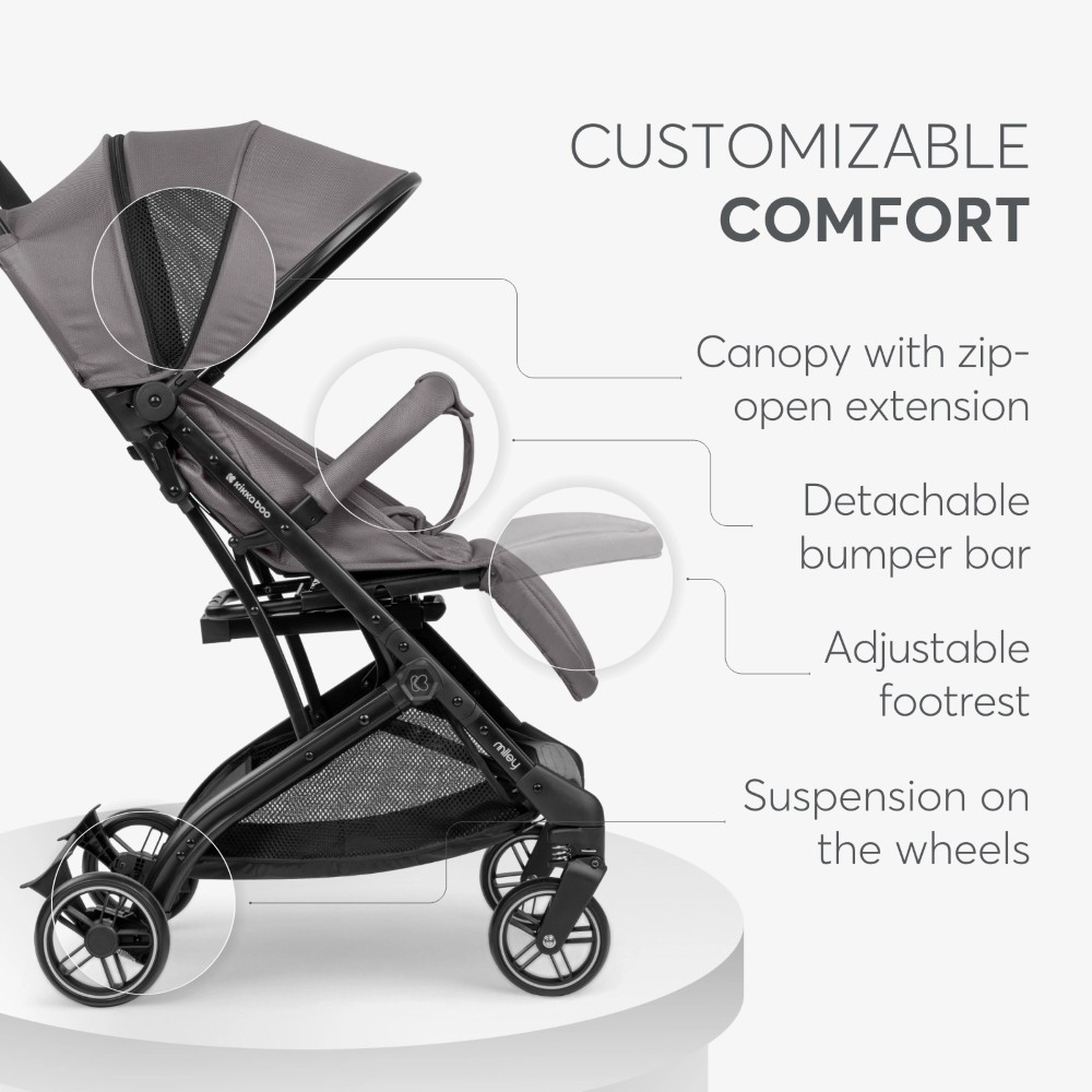 Το καρότσι αυτό είναι κατάλληλο για τις καθημερινές μετακινήσεις σας μέσα στην πόλη.