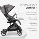 Το καρότσι αυτό είναι κατάλληλο για τις καθημερινές μετακινήσεις σας μέσα στην πόλη.