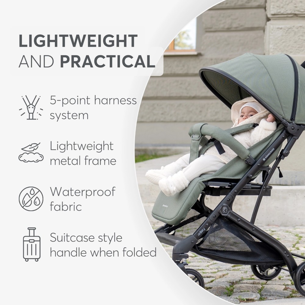 Το καρότσι αυτό είναι κατάλληλο για τις καθημερινές μετακινήσεις σας μέσα στην πόλη.